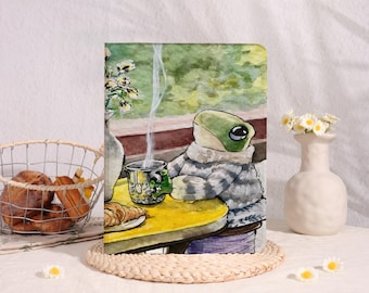 Freizeit-Frosch,iPad Case mit Auto Wake für iPad Pro13"11"iPad A16 11"10 10.9" 7/8/9 10.2" Mini 7/6/5/4 8.3",iPad Air 6/7 2025."