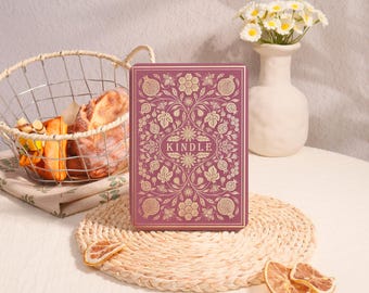 SpellBook,Personalized Kindle Case with Hand Strap, Clear Back Cover for Paperwhite 12/11th Gen, Colorsoft, Kindle Case With Auto Wake/Sleep