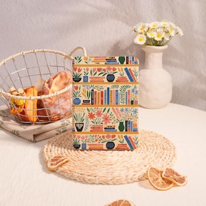 Bookshelf,Personalized Kindle Case/Cover/Protector,Customized Birthday Gift,For Kindle Colorsoft/Basic,Kindle 11 12 2024 KPW 10 11 12