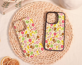 Colorful Bears Personalized iPhone Cases,Customized protectors/Gifts,For iPhone 16 15 14 13 12 11 8 Mini Plus Pro Max,iPhone X/XS/XR/SE 2020
