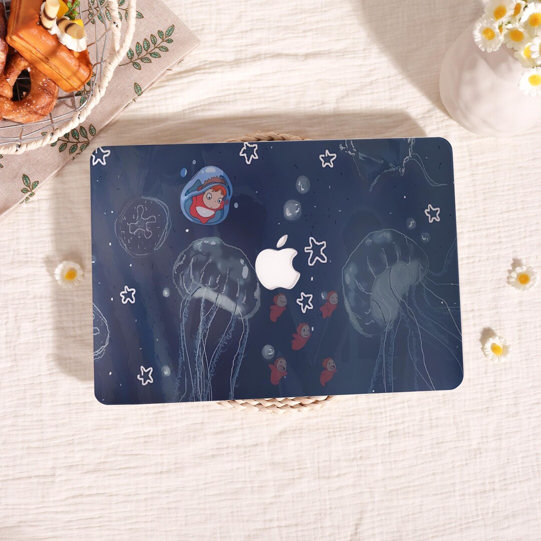 Ponyo Under Sea,macbook Case for M4 MacBook Air 15 13 11 Case, Custom ...