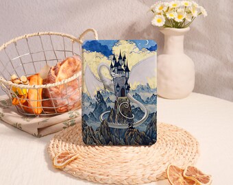 Dragon Castle Peaks,Personalized Kindle Case/Cover/Protector,Customized Birthday Gift,For Kindle Colorsoft/Basic,Kindle11 12 2024 KPW 10 12