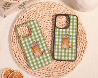 Etui/ochrona na iPhone'a z zabawnymi kotkami, spersonalizowany prezent urodzinowy, do iPhone'a 16 15 14 13 12 11 Mini Plus Pro Max, iPhone'a X/XS/XR/SE