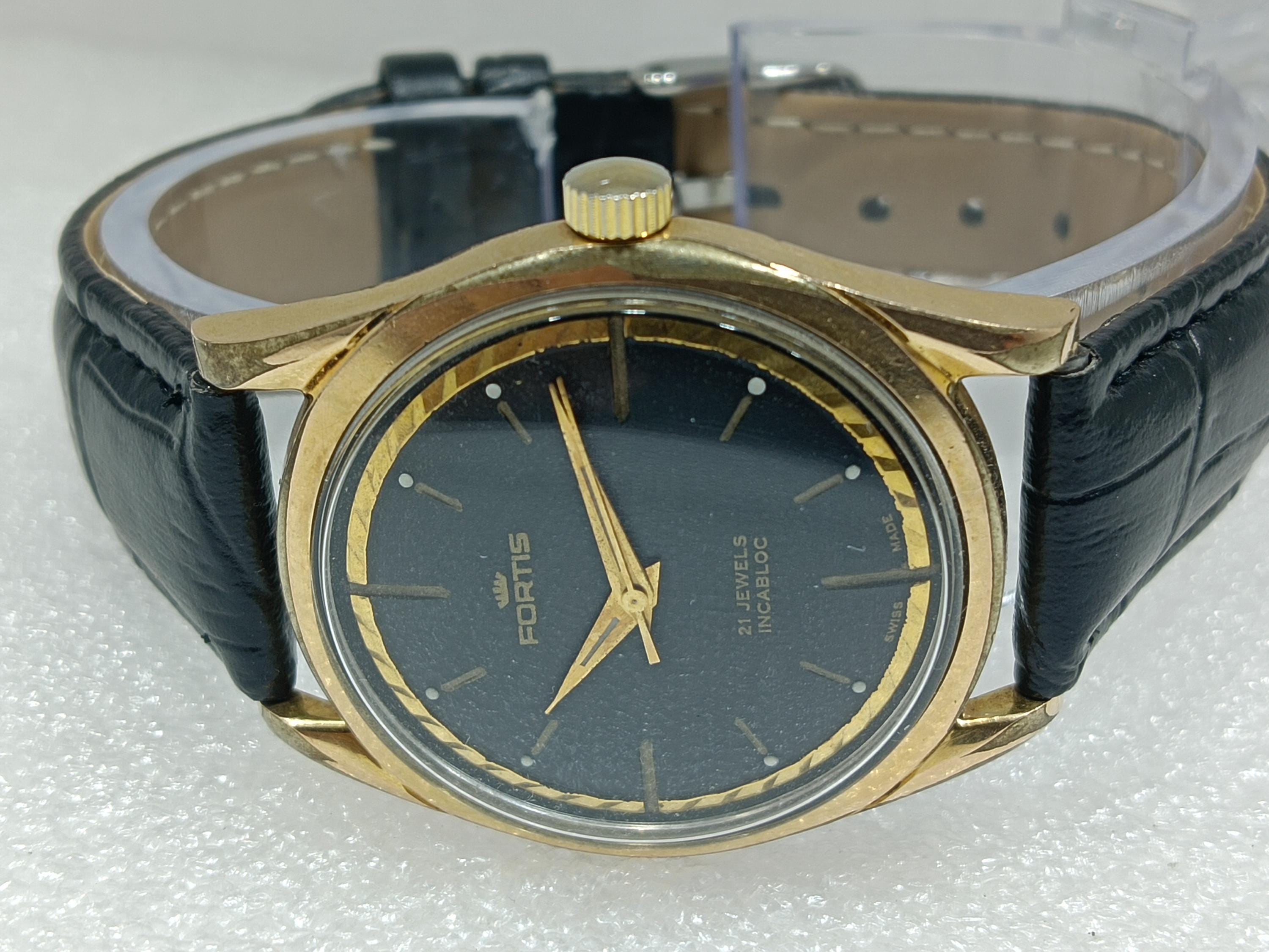 Montre Vintage Fortis Co à Mouvement Mécanique - Pour Pièces Ou Réparation