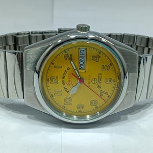 Vintage 60's West End Watch Co. Sowar Military Watch -Swiss