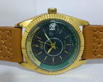 Vintage Dalil Satellite Arabic Automatic Swiss Made Without