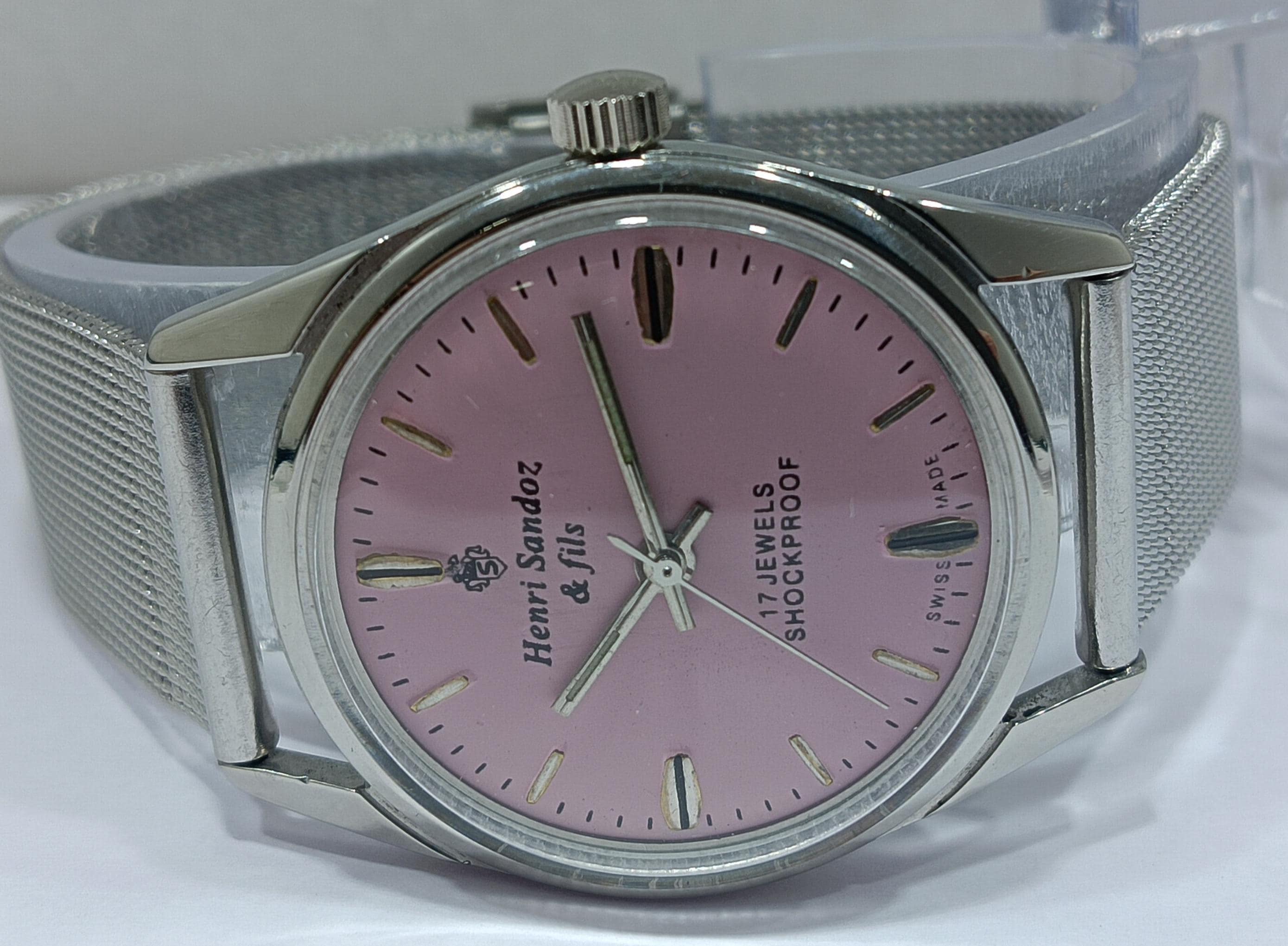 70's SANDOZ 自動巻　オリジナルブレス　スイス製　レア Sandoz watch - Etsy 日本