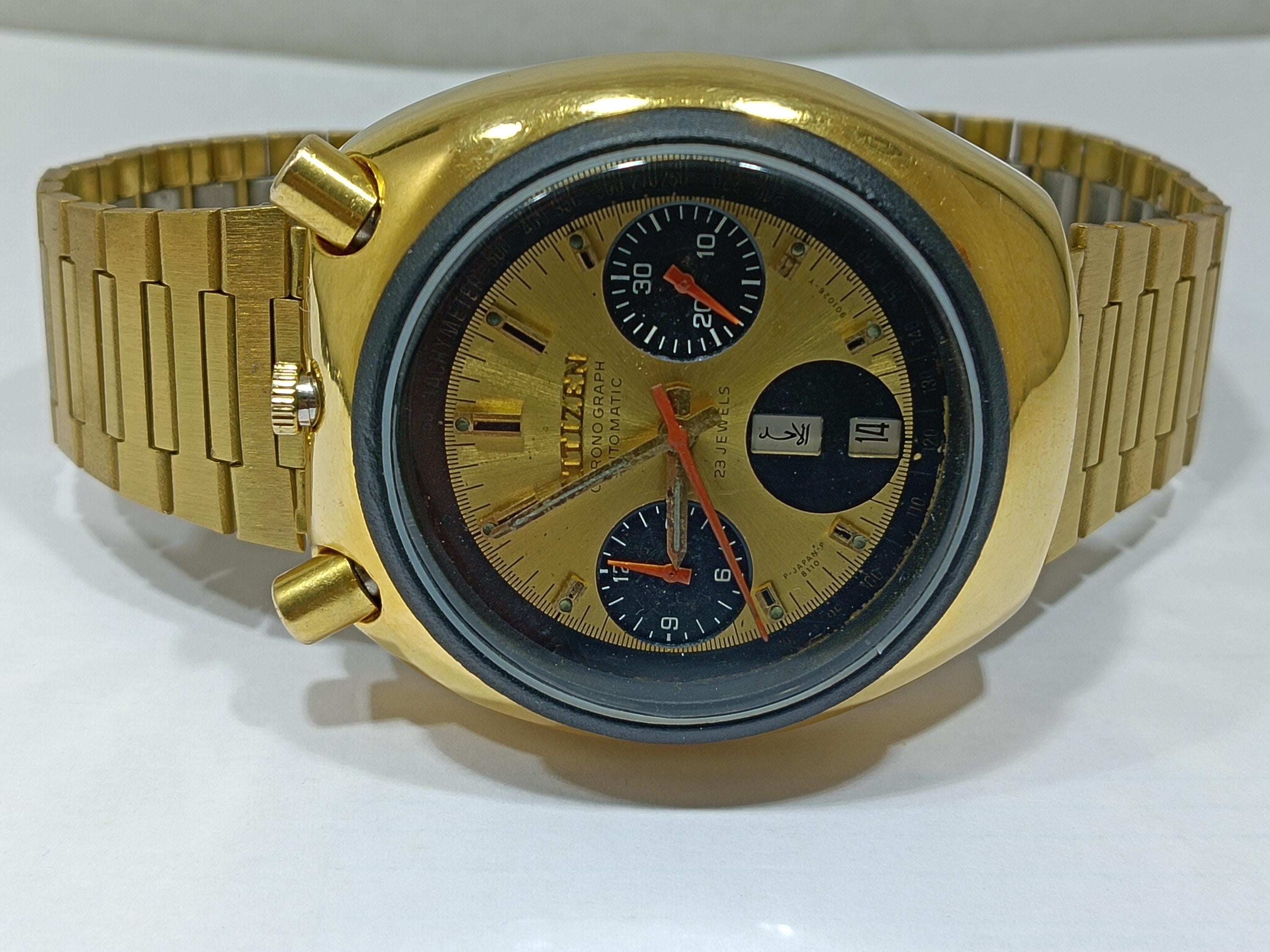 Citizen bullhead chronograph - Etsy 日本