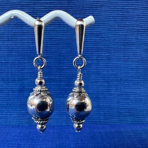 Silver and more Silver Dangle Earrings image 3