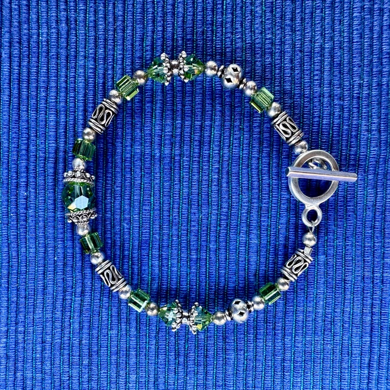 Emerald City of Oz Swarovski Bracelet image 7