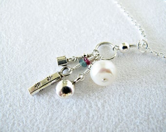 A Pearl and Her Girls Necklace