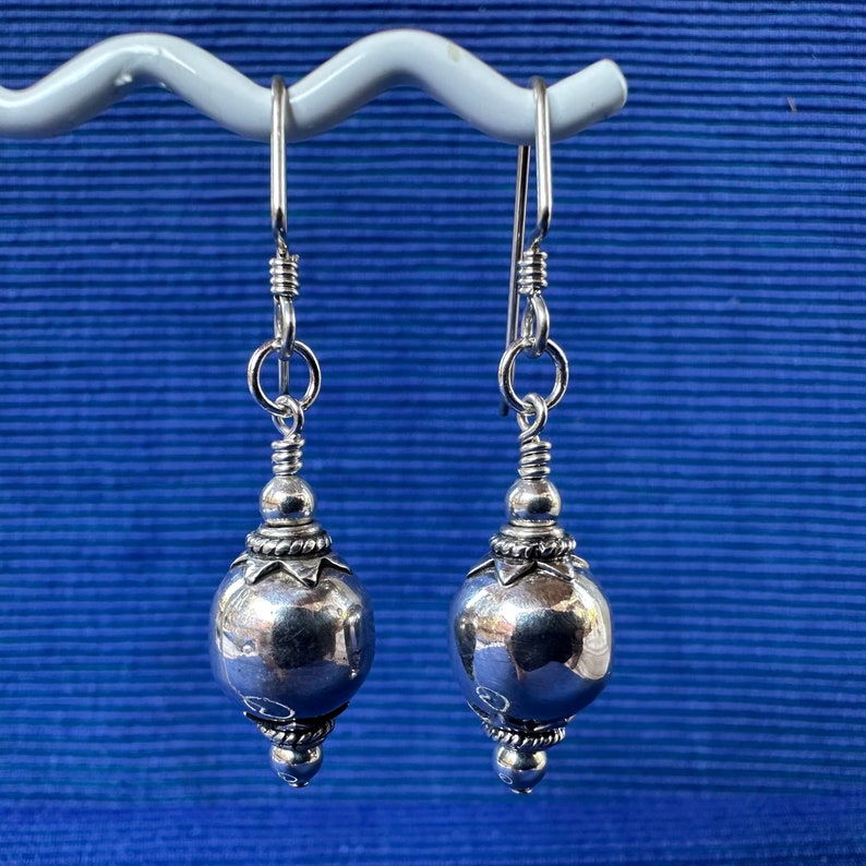 Silver and more Silver Dangle Earrings image 2