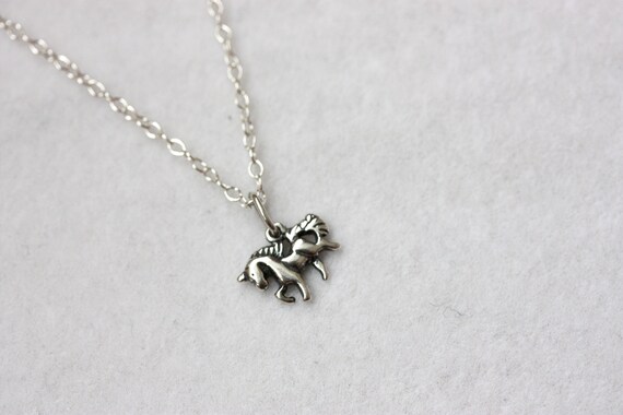 Details about   Sterling Silver Unicorn Necklace