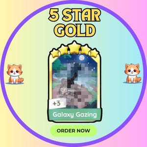 Adesivo Mono Go Gold - Set Galaxy Gazing 19 - 1° luglio
