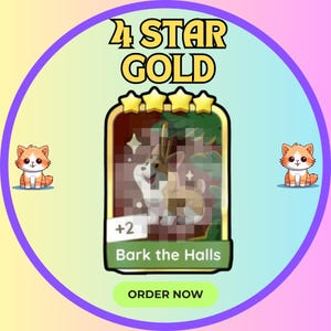 Sticker Mono Go doré - Bark The Halls, 16-17 novembre