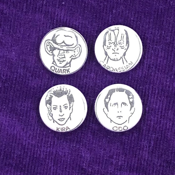 Star Trek: Deep Space Nine 1 inch Pin Set