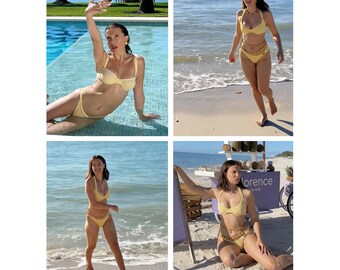 Millie Bobby Brown Set of 4 Bikini Beach A4 poster photo prints