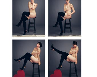 Anne Hathaway Set of 4 Glamour Picture A4 Poster Photo Prints 8"x12"