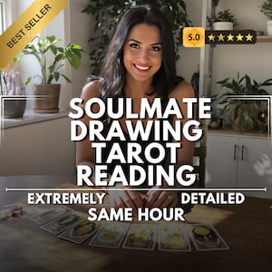 HETZELFDE UUR Soulmate-tekening en tarotlezen, teken mijn soulmate, lezing van je toekomstige echtgenoot, lezing toekomstige vrouw, lezing op dezelfde dag soulmate,