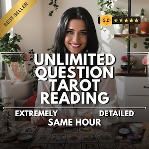 Onbeperkt aantal vragen Tarot Intuïtief paranormaal lezen, lezen op hetzelfde uur, snel tarotlezen Astrologie inzicht snelle antwoorden, telepathie lezen
