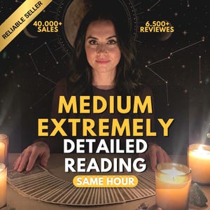 Same Hour No Tools Psychic Reading, Same Hour Custom Intuitive Psychic Reading, Fast Psychic Reading, Love, Future, Career
