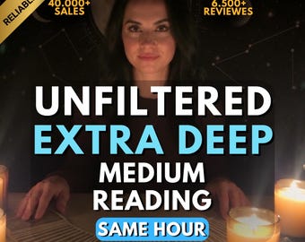Extra Deep Psychic Reading | Real Medium Insight, Love, Career (Same Hour)