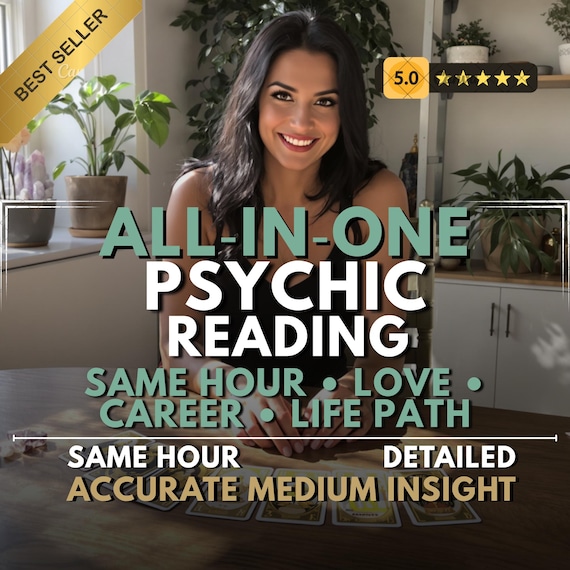 Same Hour Psychic Reading: Love, Career, Life Path All in one