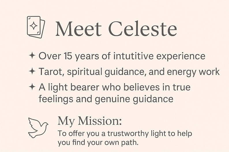 Unlock the secrets of their heart with a Relationship Tarot Reading. 🔮 This Reveal Their Feelings Psychic Reading combines love tarot reading and medium reading energy to uncover hidden emotions and true intentions. Delivered same day, this honest reading dives deep into their feelings, offering you clear, soul-centered answers about your romantic connection.