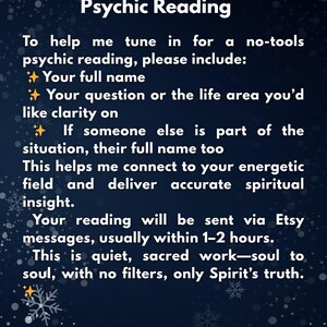 Tap into the wisdom of your soul with this psychic reading that blends fast psychic reading, accurate reading, and medium-level soul guidance. Whether you seek love insights or want to uncover past life bonds, this psychic soulmate experience delivers answers on your karmic relationship and divine purpose. Includes same hour reading delivery and deep spiritual insight.