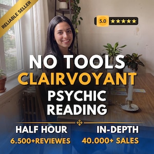 Clairvoyant Psychic Reading Focused Spiritual Sight Honest Visual Insight Same Day Medium Delivery No Cards Real Intuitive Gift