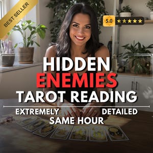 Qui parle dans votre dos ? Découvrez des ennemis cachés avec la carte secrète Enemy, lecture à la même heure, lecture brutale, lecture de tarot honnête