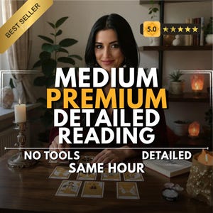 Premium paranormaal lezen voor hetzelfde uur, nauwkeurige liefdeslezing, eerlijk medium lezen, snelle paranormale voorspellingen, blind lezen, spirituele begeleiding