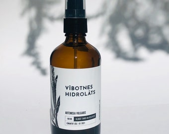 Vībotnes hidrolāts, ziedūdens 30 ml / mugwort hydrsol / floral water/ facial&body mist