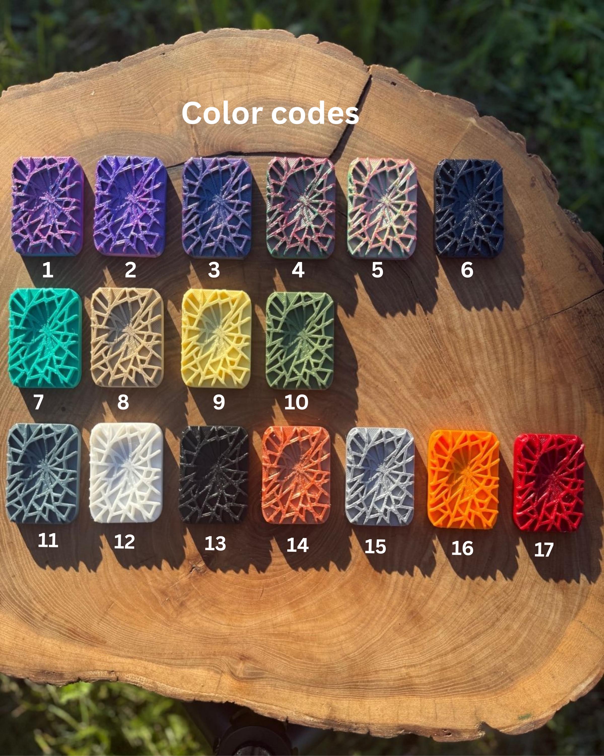 Fidget Slider & Modular Color Customization / Honeycomb Pattern ...