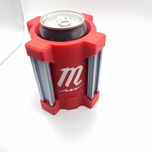 Milwaukee Tool inspired 12oz can cozie