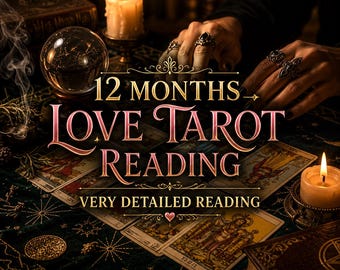 12-Month Love Tarot Reading: Discover Your Romantic Future Ahead