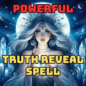 Truth Reveal Spell – Powerful Witchcraft Ritual to Uncover Truth & Honesty, Same-Day Casting!