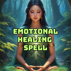 Emotional Healing Spell – Inner Peace Ritual for Heart Chakra Healing, Self-Love, Trauma Release & Deep Soul Renewal