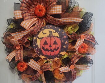 Corona de Halloween