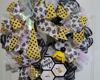 Bee Wreath