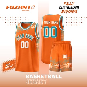 Custom Basketball Jersey Team Set Sublimation Print, Game Day Outfit, Basketball Jersey for Basketball Fan Lovers Players