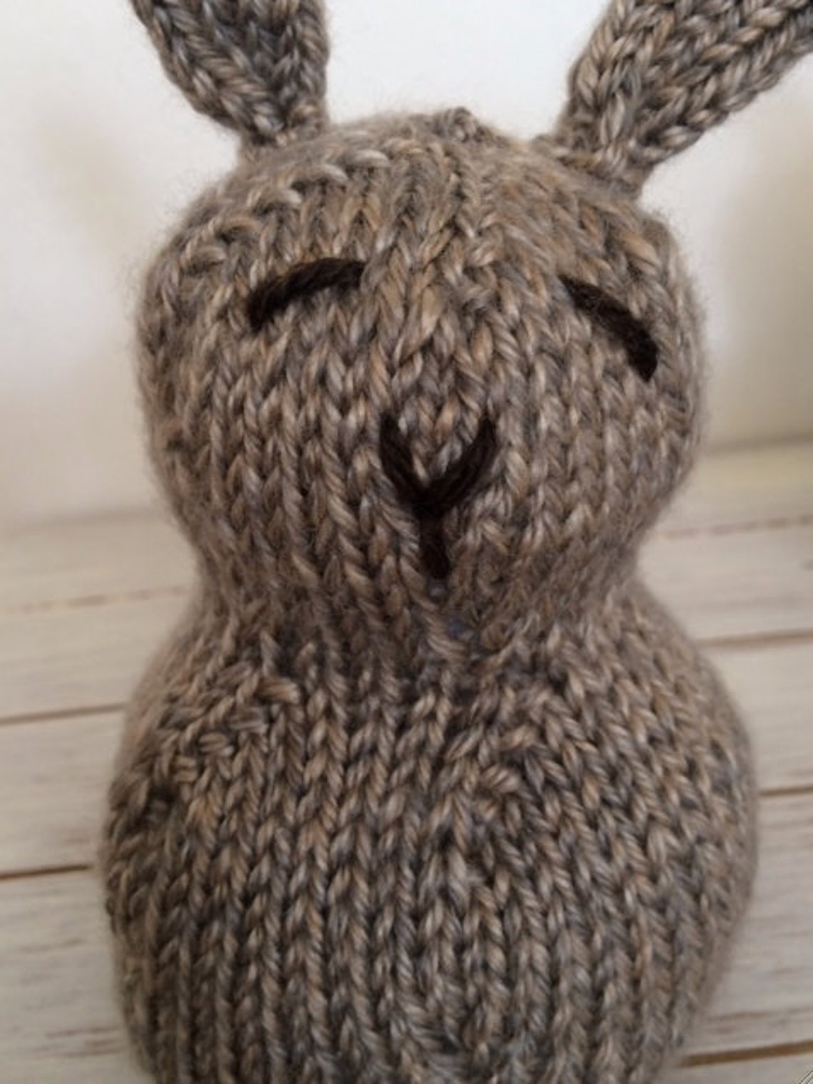 Petting Zoo Stuffed Animal Toy Knitting PATTERN Easy Etsy