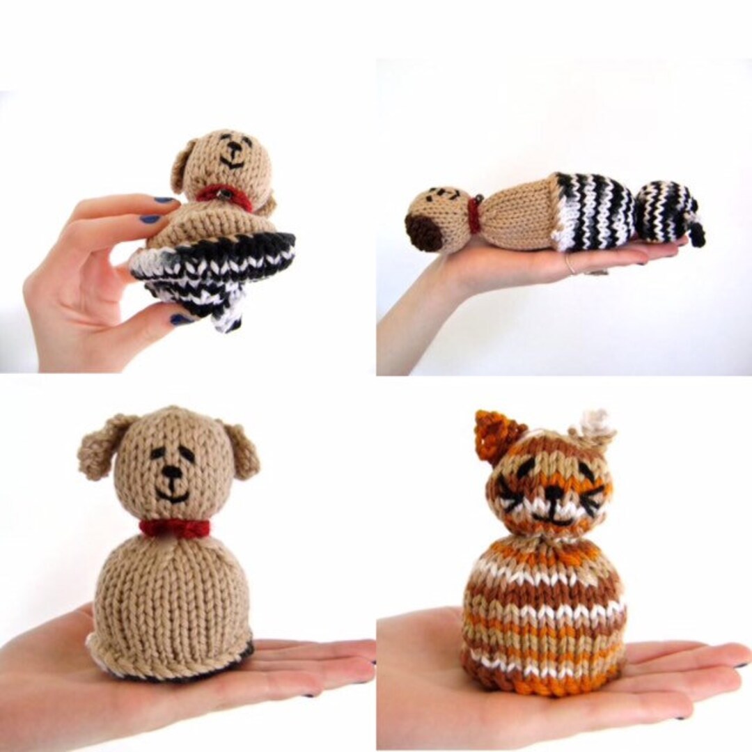 Reversible Dog and Cat Toy PATTERN Two Toys in One Instant Download Etsy