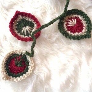 Peacock AND Curly Q's Garlands Crochet PATTERNS Two Patterns for One Price Great for the Beginner image 8