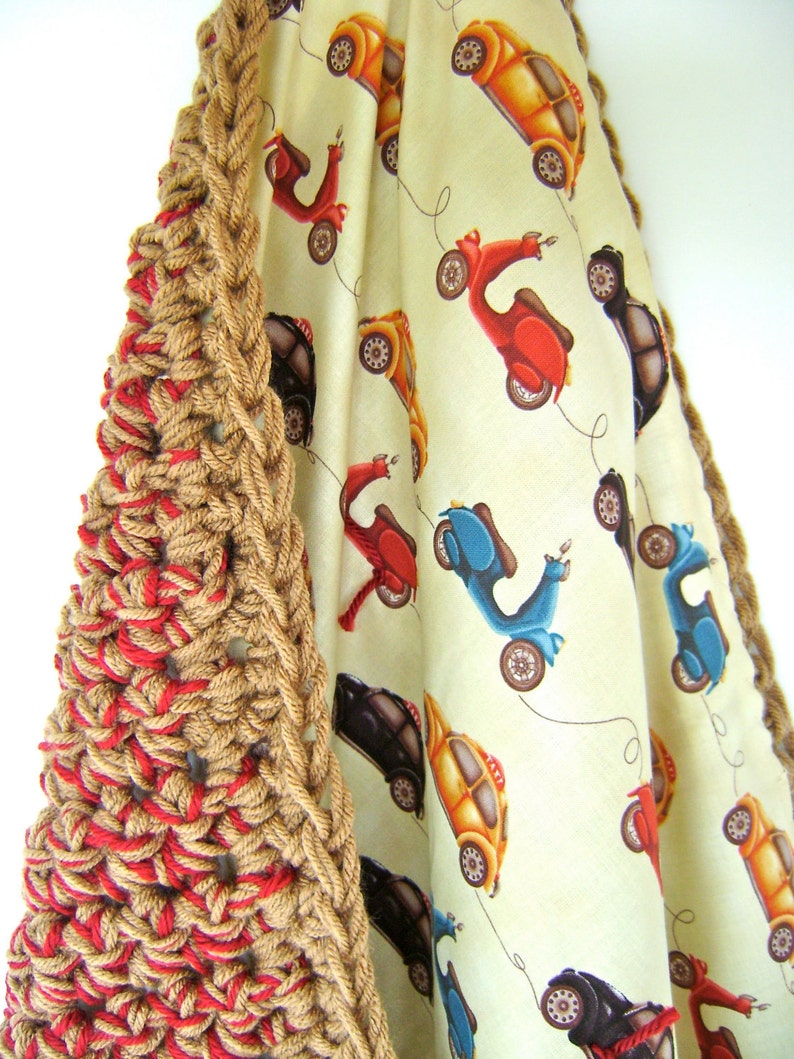 Crochet Pattern for Reversible Baby Blanket - Easy Advanced Beginner Pattern On Sale - Reg 7 INSTANT DOWNLOAD image 4