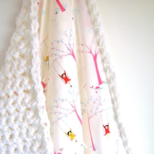 Crochet Pattern for Reversible Baby Blanket - Easy Advanced Beginner Pattern On Sale - Reg 7 INSTANT DOWNLOAD image 5