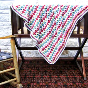 Cath Kidston Inspired Baby Blanket Pattern Skill Level Easy Great for Beginners image 2