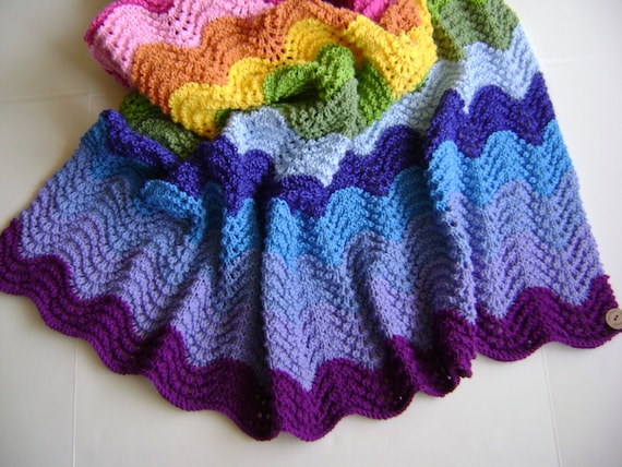 Technicolour Floral Blanket Crochet Kit