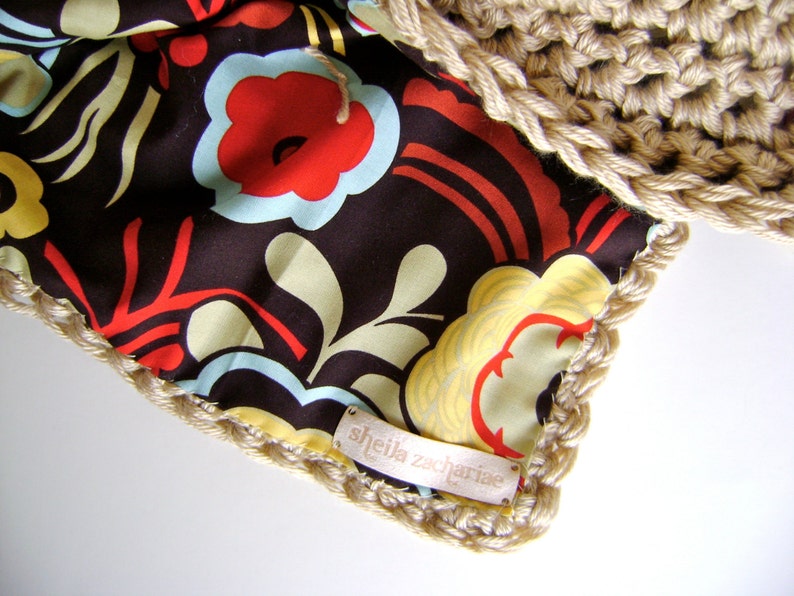 Crochet Pattern for Reversible Baby Blanket - Easy Advanced Beginner Pattern On Sale - Reg 7 INSTANT DOWNLOAD image 3