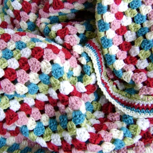 Cath Kidston Inspired Baby Blanket Pattern Skill Level Easy Great for Beginners image 3